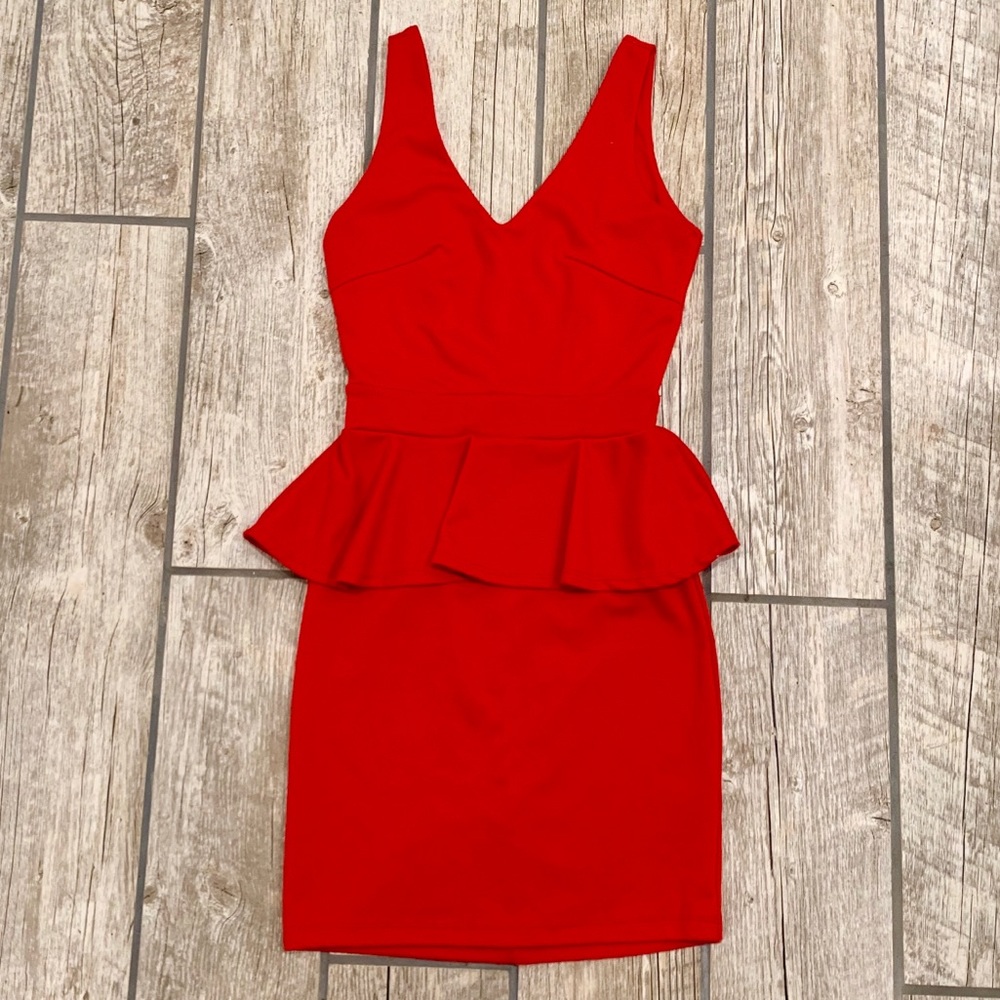 Peplum dress